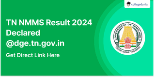 TN NMMS Result 2024 Declared @dge.tn.gov.in; Get Direct Link Here
